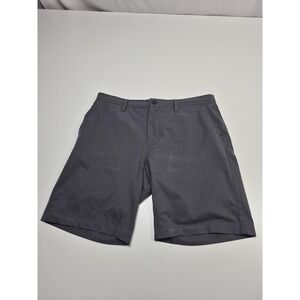 Proof Nomad Shorts Mens 32 Gray Chino 9" Inseam Stretch Drawstring Huckberry